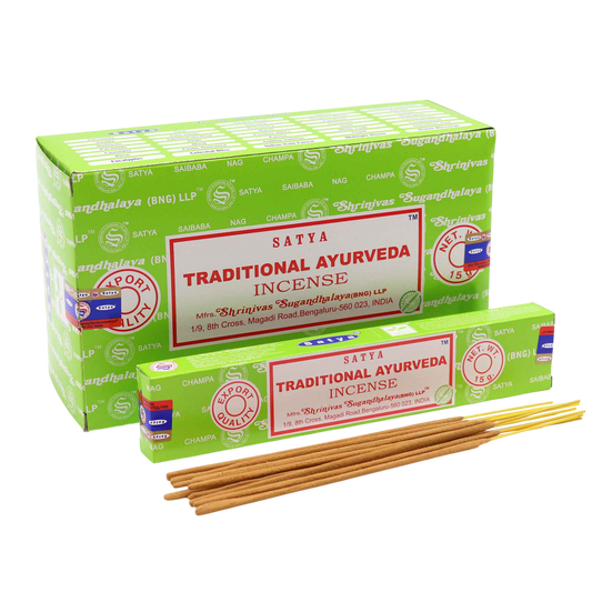 Tr. Ayurveda - Satya Incense Sticks 15g - Socki.ie