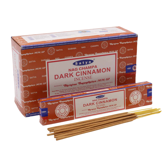Dark Cinnamon - Satya Incense Sticks 15g - Socki.ie