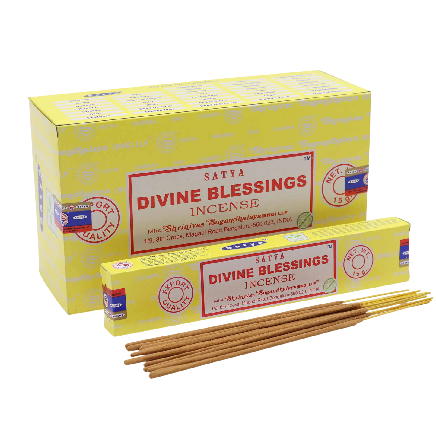 Divine Blessing - Satya Incense Sticks 15g - Socki.ie