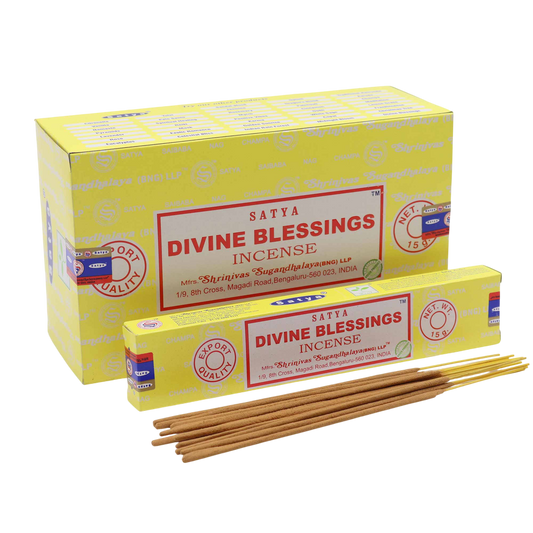 Divine Blessing - Satya Incense Sticks 15g - Socki.ie