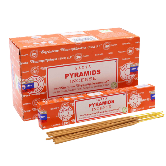Pyramid - Satya Incense Sticks 15g - Socki.ie