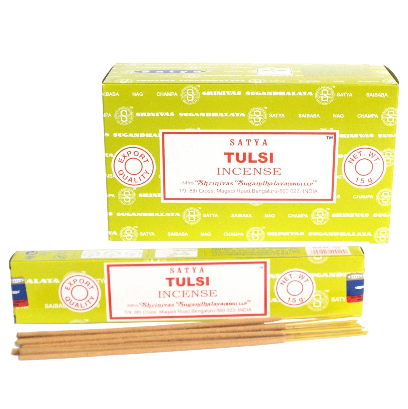 Tulsi - Satya Incense Sticks 15g - Socki.ie