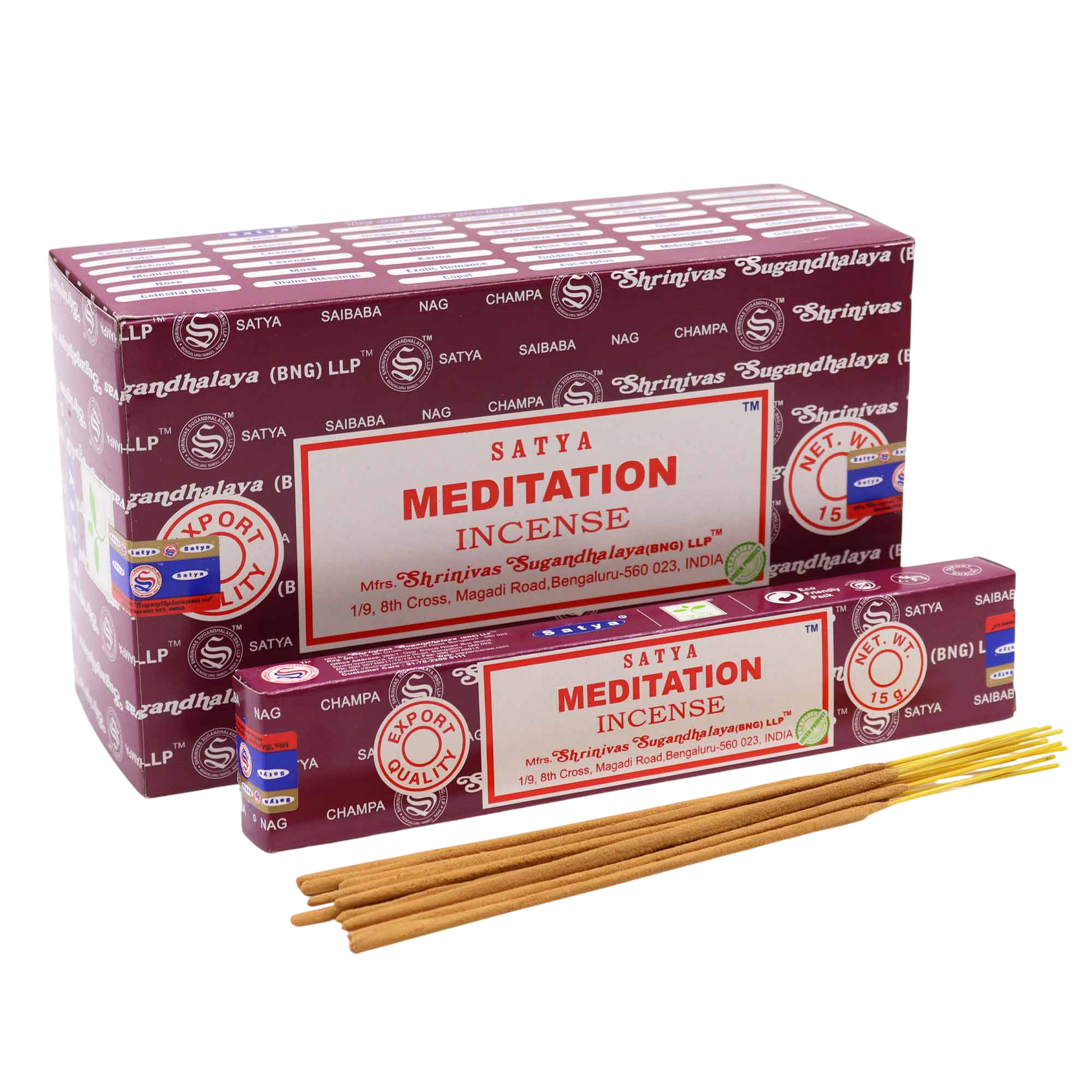Meditation - Satya Incense Sticks 15g - Socki.ie