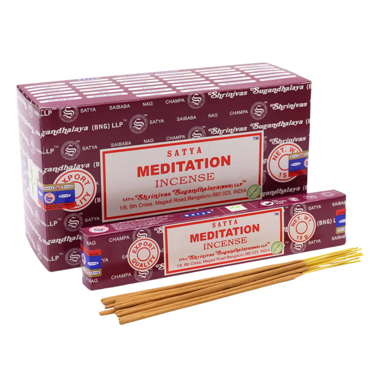 Meditation - Satya Incense Sticks 15g - Socki.ie