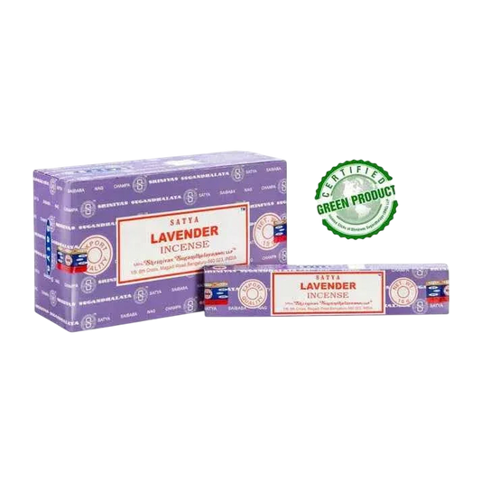 Lavender - Satya Incense Sticks 15g - Socki.ie