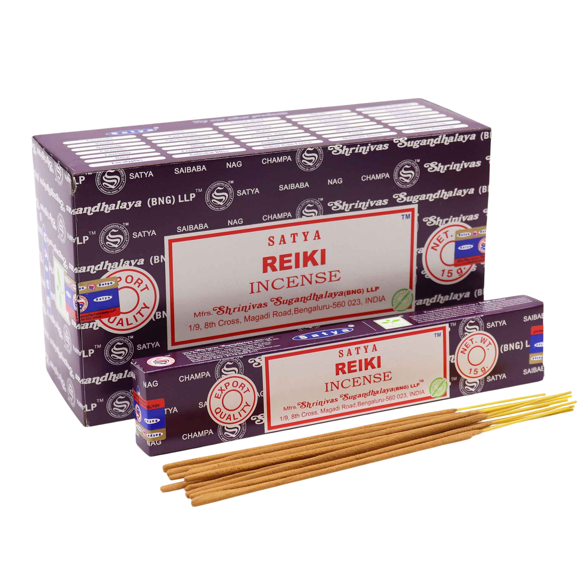 Reiki - Satya Incense Sticks 15g - Socki.ie