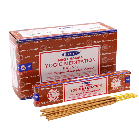 Yogic Meditation - Satya Incense Sticks 15g - Socki.ie