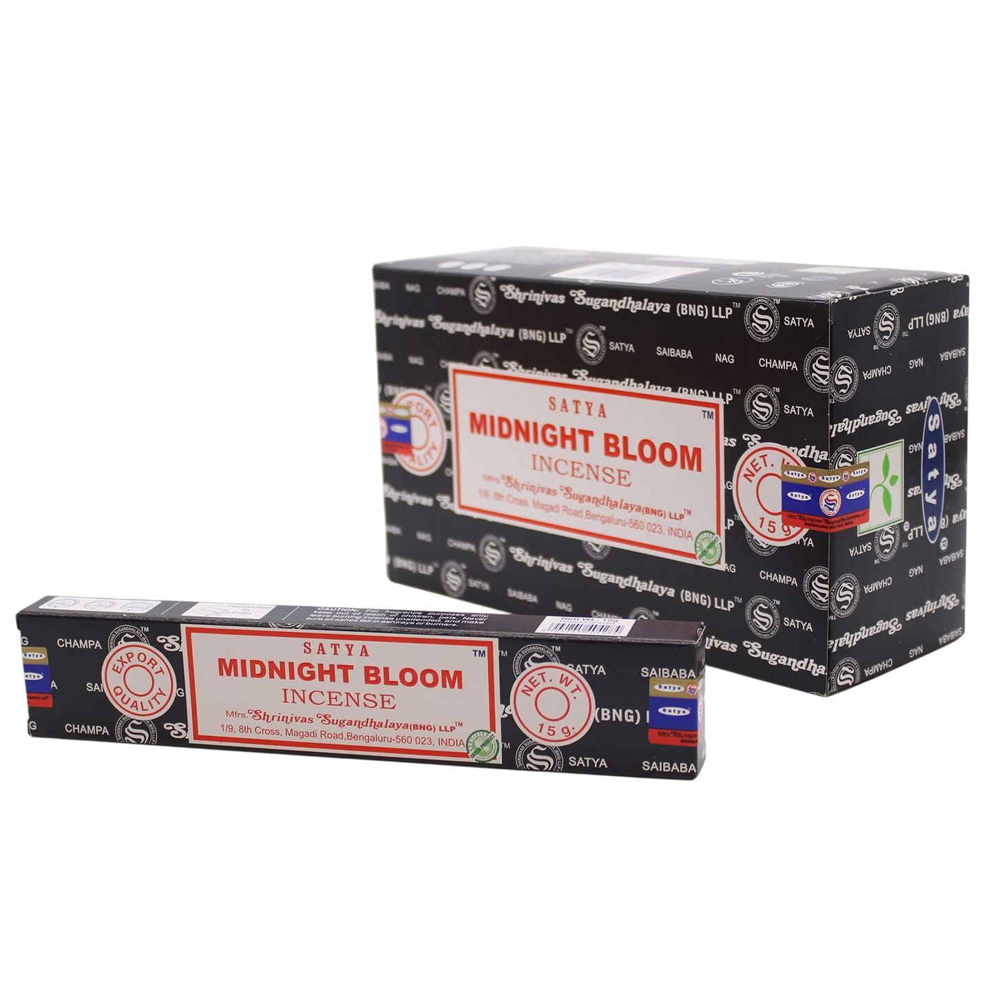 Midnight Blossom - Satya Incense Sticks 15g - Socki.ie