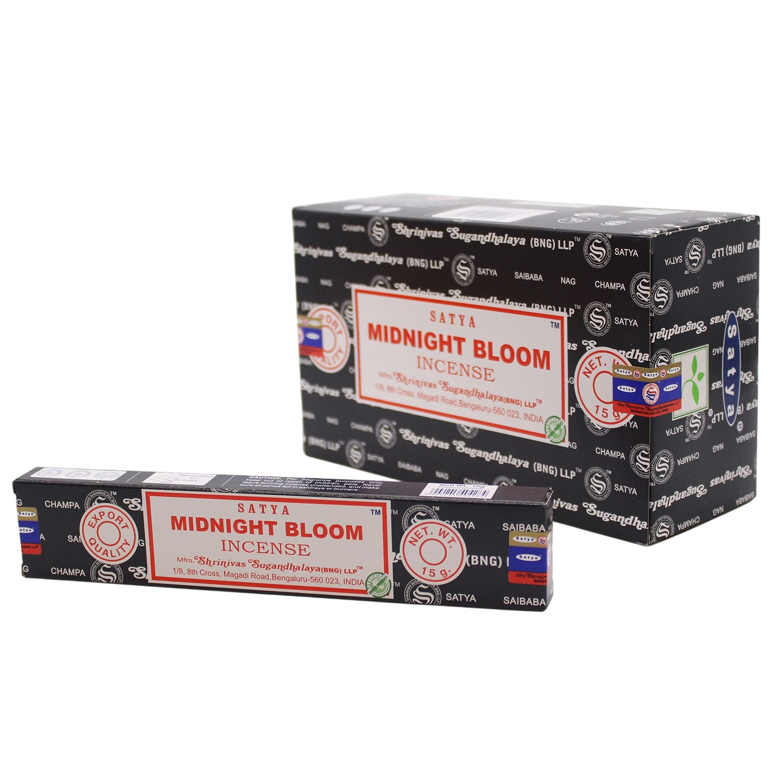 Midnight Blossom - Satya Incense Sticks 15g - Socki.ie