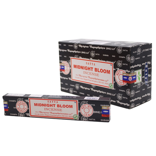 Midnight Blossom - Satya Incense Sticks 15g - Socki.ie