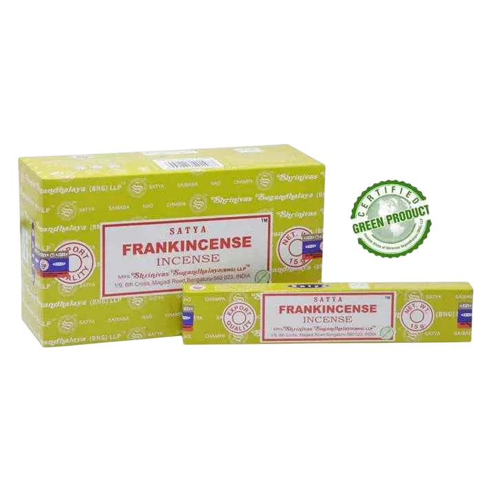 Frankincense - Satya Incense Sticks 15g - Socki.ie