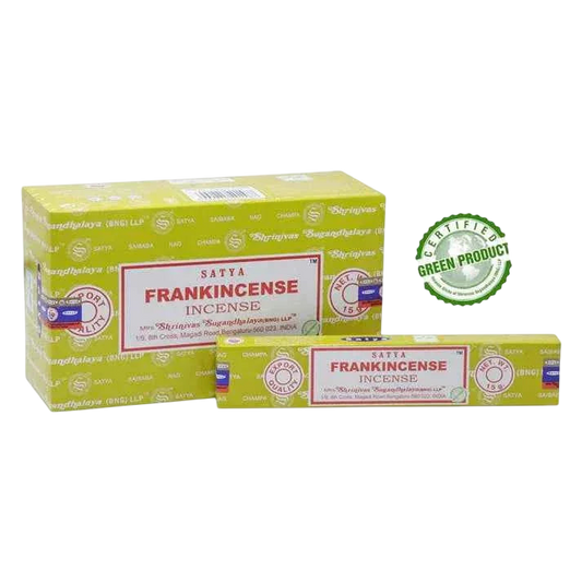 Frankincense - Satya Incense Sticks 15g - Socki.ie