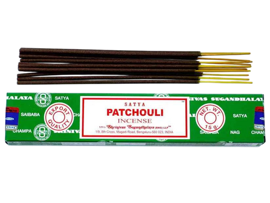 Patchouli - Satya Incense Sticks 15g - Socki.ie