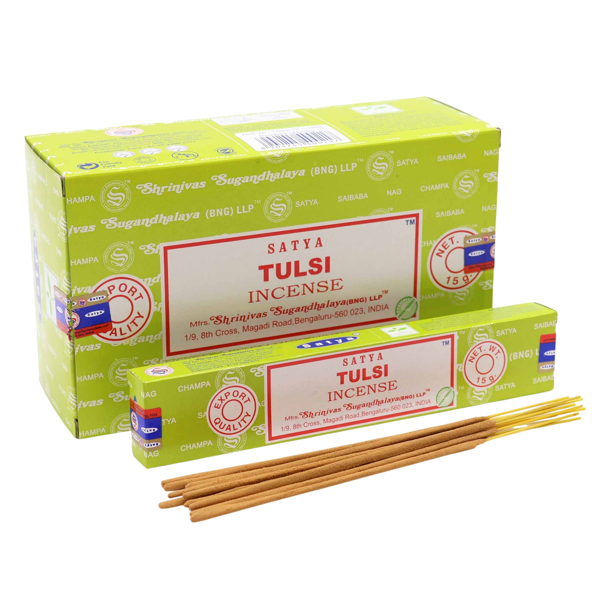Tulsi - Satya Incense Sticks 15g - Socki.ie