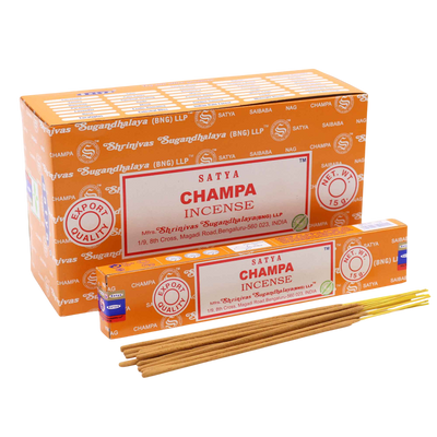 Champa - Satya Incense Sticks 15g - Socki.ie