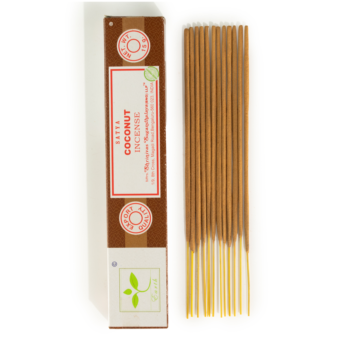 Coconut - Satya Incense Sticks 15g - Socki.ie